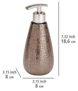 WENKO 69109800 - Koupelnový set MARRAKESH 12,5x41 cm hnědá