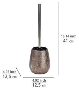 WENKO 69109800 - Koupelnový set MARRAKESH 12,5x41 cm hnědá