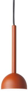Northern Cihlově červené kovové závěsné LED světlo Blush 9 cm