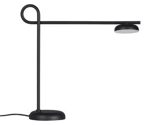 Northern Černá kovová stolní LED lampa Salto