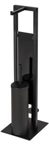 WENKO 25400100 - WC štětka RIVALTA 18x70 cm černá