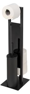 WENKO 25400100 - WC štětka RIVALTA 18x70 cm černá