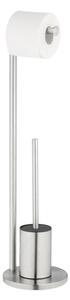 WENKO 25676100 - WC set FERLA 18x69,5 cm nerez/satin