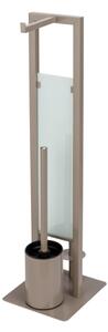 WENKO 25553100 - WC štětka RIVALTA 18x70 cm béžová/černá