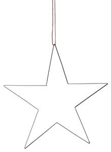 Hvězda s koženou šňůrkou - XL