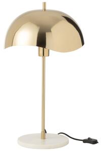 Zlatá stolní lampa J-line Wattag