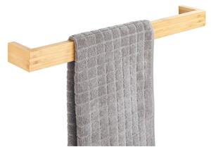 WENKO 24742100 - Držák ručníků BAMBUSA 60x9 cm hnědá