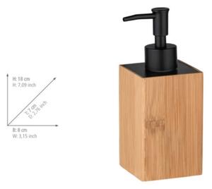 WENKO 23984100 - Dávkovač mýdla PADUA 210 ml hnědá/černá