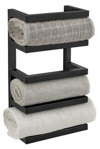 WENKO 25780100 - Stojan na ručníky FONDIRO 24x42 cm černá