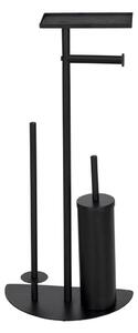 WENKO 26060100 - WC set COSENZA 32,5x72 cm černá