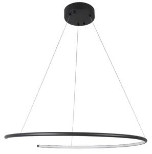 -25 % Dny MOMENTI– Černé závěsné LED světlo Nova Luce Breda 70 cm