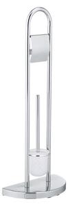 WENKO 16608100 - WC štětka COSENZA 33x84 cm lesk. chrom/satin