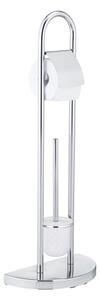WENKO 16608100 - WC štětka COSENZA 33x84 cm lesk. chrom/satin