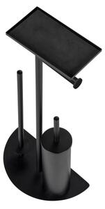 WENKO 26060100 - WC set COSENZA 32,5x72 cm černá