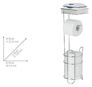 WENKO 24074800 - Držák toaletního papíru 16x59 cm lesk. chrom