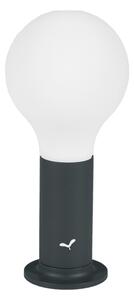 Antracitová nabíjecí stolní LED lampa Fermob Aplo 26,5 cm