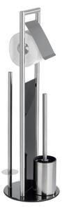 WENKO 24981800 - WC set RAVINA 20x70 cm nerez/stříbrná
