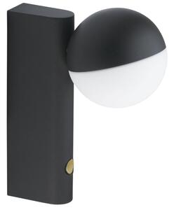 Northern Černé kovové nástěnné LED světlo Balancer