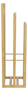 WENKO 25629100 - Stojan na ručníky BAMBUSA 42,5x82 cm hnědá