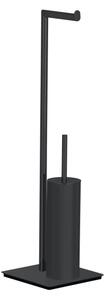 WENKO 71556800 - WC set RECCO 20x71,5 cm černá