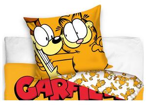 Bavlněné povlečení 140x200 + 70x90 cm - Kocour Garfield
