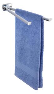 WENKO 17875100 - Držák ručníků BASIC 42x8 cm nerez/stříbrná