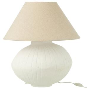 Béžová stolní lampa J-line Zulino