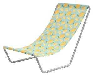 Skládací plážové lehátko SAND LEMON, barevné