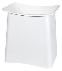 WENKO 22949100 - Stolička WING 45x48 cm bílá/černá