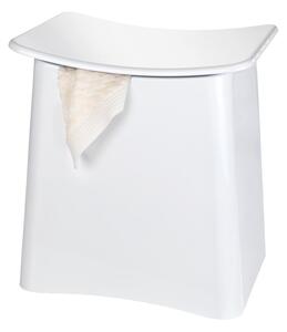 WENKO 22949100 - Stolička WING 45x48 cm bílá/černá