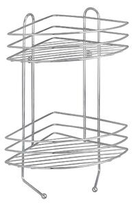 WENKO 15498100 - Rohový regál EXCLUSIVE 23x30,5 cm lesk. chrom