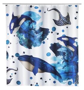 WENKO 25749100 - Sprchový závěs AQUARIS 180x200 cm pestrobarevná