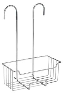 WENKO 23499100 - Sprchová polička MILO 25x36 cm nerez/stříbrná/čirá