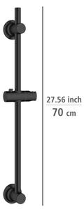 WENKO 25463100 - Sprchová tyč LIBERTÀ 70 cm černá