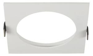 Hugo 1 podhledové svítidlo 1x GU10 50W bez zdroje 11,5cm hranaté IP20, bílé