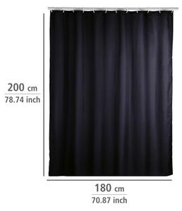 WENKO 20043100 - Sprchový závěs 180x200 cm černá
