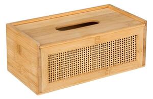 WENKO 25607100 - Box na kapesníky ALLEGRE 25x13 cm hnědá