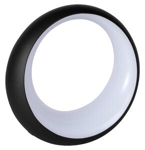 Černá nabíjecí stolní LED lampa Fermob Hoopik 24 cm
