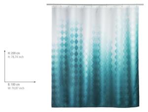 WENKO 25244100 - Sprchový závěs TULLIN 180x200 cm pestrobarevná