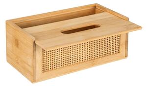 WENKO 25607100 - Box na kapesníky ALLEGRE 25x13 cm hnědá