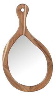 Dřevěné nástěnné zrcadlo J-line Palett 63 x 36 cm