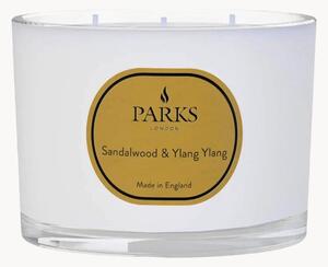 Ručně vyrobená vonná svíčka se třemi knoty Vintage Aromatherapy (santalové dřevo, ylang-ylang a teplá ambra)