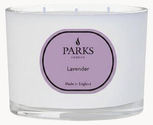 Ručně vyrobená vonná svíčka se třemi knoty Vintage Aromatherapy (levandule, heřmánek a bílé pižmo)