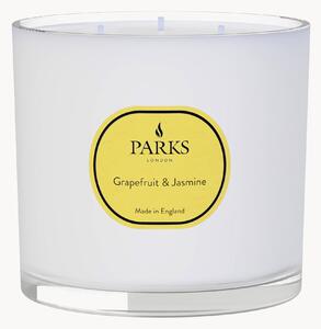 Ručně vyrobená vonná svíčka se třemi knoty Vintage Aromatherapy (grep, jasmín a bílé pižmo)