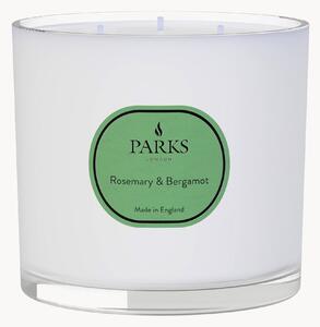 Ručně vyrobená vonná svíčka se třemi knoty Vintage Aromatherapy (rozmarýn, bergamot a levandule)