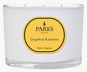 Ručně vyrobená vonná svíčka se třemi knoty Vintage Aromatherapy (grep, jasmín a bílé pižmo)