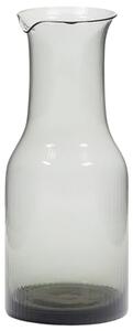 Šedá skleněná karafa Kave Home Thiba 900 ml