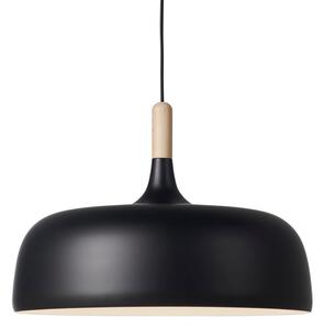 Northern Černé kovové závěsné světlo Acorn 48 cm