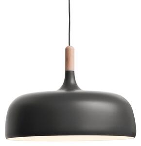 Northern Šedé kovové závěsné světlo Acorn 48 cm