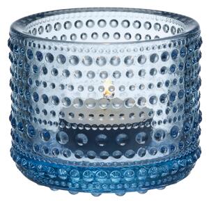 Skleněný svícen Kastehelmi 6,4 cm – Aqua